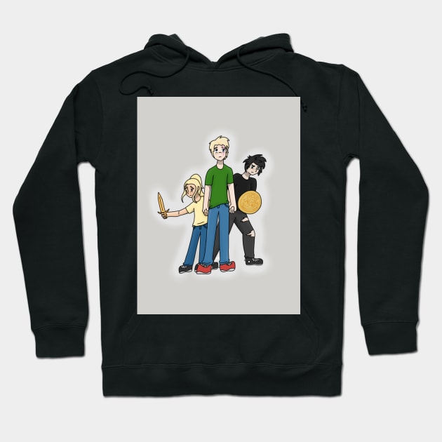 The Broken Trio Hoodie by ceolsonart